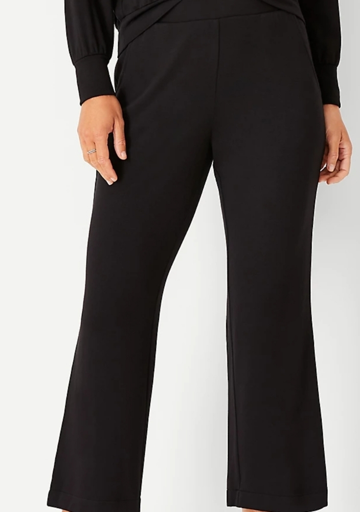 Ann Taylor Leggings Wide Leg | Pants| Color: Black | Size: Small | 